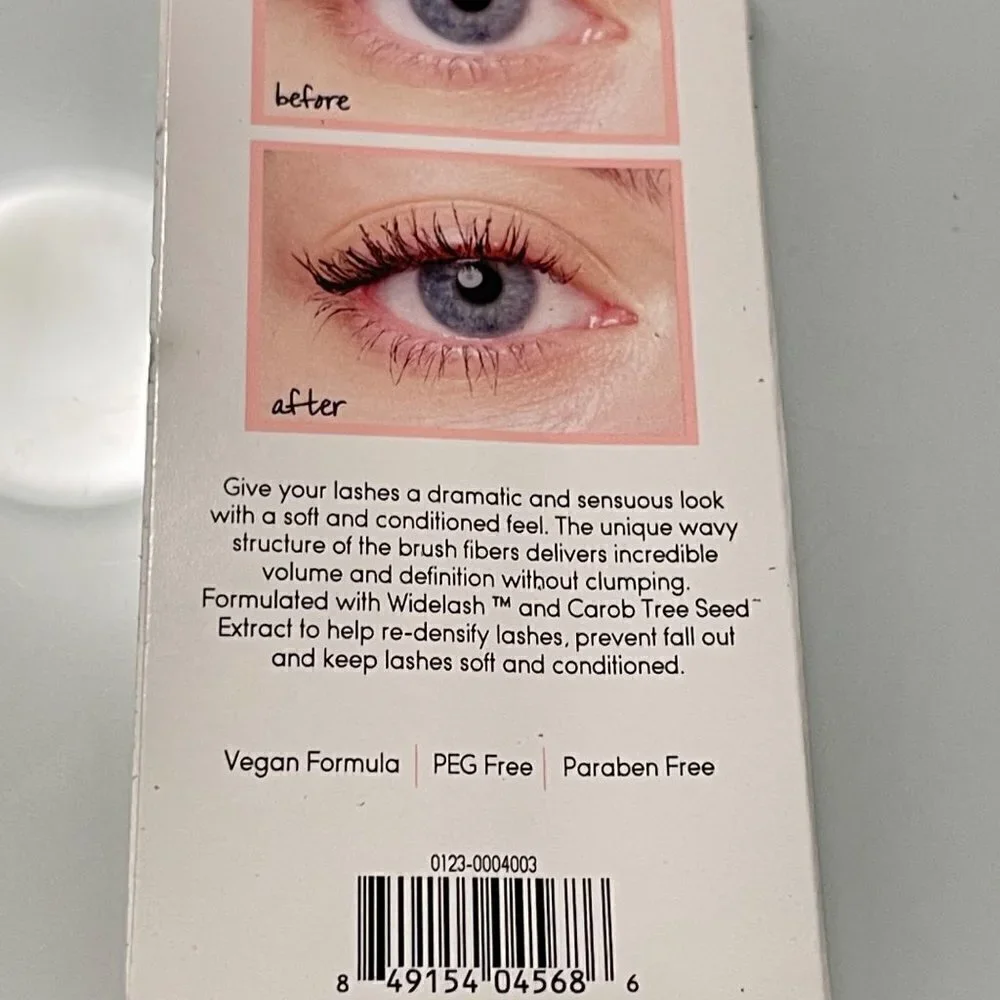 Laura Geller BNIB Black Lengthening Curling Flexible Lashboss Bold Mascara